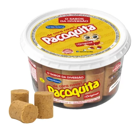 PAÇOCA PAÇOQUITA ROLHA DESEMBALADA POTE 550G - SANTA HELENA