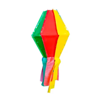 BALÃO JUNINO COLORIDO DECORATIVO 20X28CM