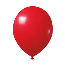 BALÃO DE LATÉX 14 POLEGADAS VERMELHO REDONDO COM  12UN - JOY