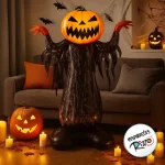 BALÃO METALIZADO MONSTRO ABÓBORA 100X115CM - Imagem 2