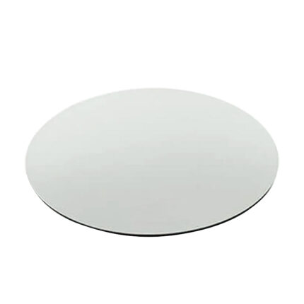 CAKE BOARD EM MDF 3MM REDONDO BRANCO 24CM - CURIFEST
