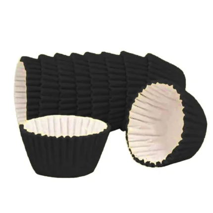 FORMINHA DE PAPEL LISA PRETA N.3 COM 100UN - REIKI