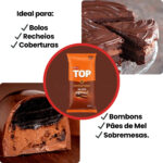 CHOCOLATE COBERTURA EM GOTAS AO LEITE 2,05KG - TOP - Imagem 2