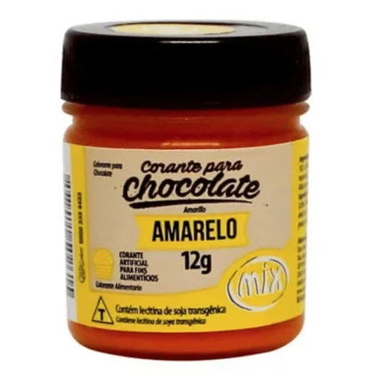 CORANTE PARA CHOCOLATE - CORANTE ARTIFICIAL PARA FINS ALIMENTÍCIOS AMARELO 12G