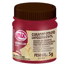 CORANTE EM PÓ LIPOSSOLÚVEL VERMELHO 5G