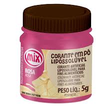 CORANTE EM PÓ LIPOSSOLÚVEL ROSA 5G
