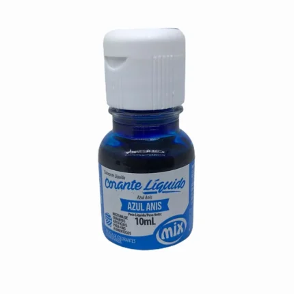LÍQUIDO - MISTURA DE CORANTES ARTIFICIAIS PARA FINS ALIMENTÍCIOS AZUL ANIS 10ML
