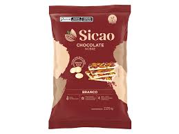 CHOCOLATE NOBRE EM GOTAS BRANCO 2,05KG - SICAO
