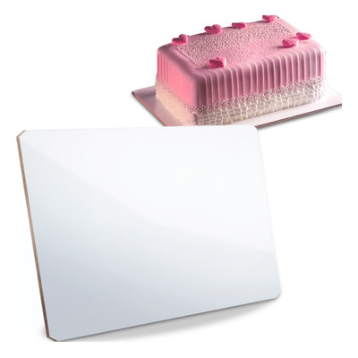 CAKE BOARD MDF 3MM RETANGULAR 23x33