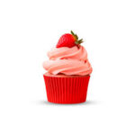 FORMINHA MINI CUPCAKE FORNEÁVEL N.2 VERMELHO - Imagem 2