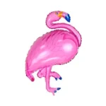 BALÃO METALIZADO FLAMINGO - ROSA OU AZUL - 1 UNIDADE