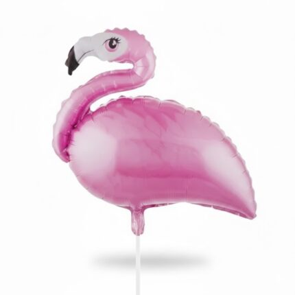 BALÃO METALIZADO FLAMINGO - 1 UNIDADE