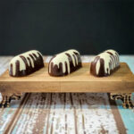 FORMA PARA CHOCOLATE EM ACETATO COM SILICONE 3 PARTES TRUFA ALONGADA SP 55 - BWB - Imagem 3