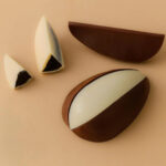 FORMA PARA CHOCOLATE EM ACETATO COM SILICONE 3 PARTES SP OVO FATIAS - BWB - Imagem 3