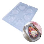 FORMA PARA CHOCOLATE EM ACETATO COM SILICONE 3 PARTES BUMBUM COELHO - BWB - Imagem 2
