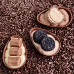 FORMA PARA CHOCOLATE EM ACETATO COM SILICONE 3 PARTES OVO LISO 50G - BWB - Imagem 2