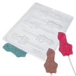 FORMA PARA CHOCOLATE SIMPLES TRADICIONAL PIRULITO COELHO DENTÃO - BWB