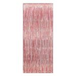 CORTINA DECORATIVA METALIZADA OURO ROSE 1X2M - Imagem 3