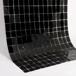 CORTINA METALIZADA QUADRADO PEQUENO 1X2M C/1 UN  - PRETO - Imagem 2