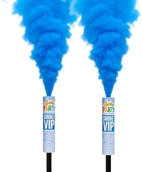 BASTÃO LANÇA FUMAÇA 20MM AZUL