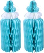 MAMADEIRA COLMEIA DE PAPEL AZUL - 30x12CM