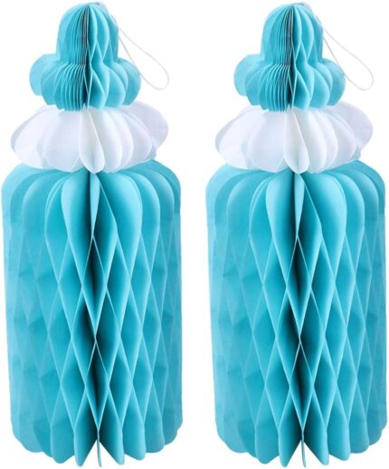 MAMADEIRA COLMEIA DE PAPEL AZUL - 30x12CM