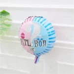 BALAO METALIZADO REVELACAO BOY & GIRL M1 45X45CM C/1 UN   - COLORIDO - Imagem 3