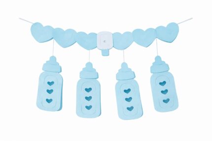 VARAL DE PAPEL MAMADEIRA AZUL 3 METROS