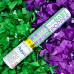 LANÇA CONFETE PAPEL REVELAÇÃO ROXO POPPER - Imagem 3