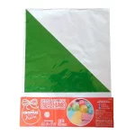 FOLHA CHUMBO PARA OVO DE PÁSCOA AUTOSSERVICO VERDE PACOTE COM 3 UNIDADES 43,5x59cm - Imagem 2