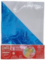 FOLHA CHUMBO PARA OVO DE PÁSCOA AUTOSSERVICO AZUL PACOTE COM 3 UNIDADES 43,5x59CM - Imagem 2