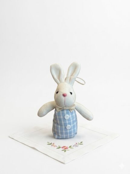 MINI BOX COELHO SORTIDO AZUL OU ROSA 18CM