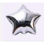 BALÃO METALIZADO ESTRELA PRATA 18 POLEGADAS - Imagem 2