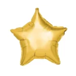 BALAO METALIZADO 24 POL ESTRELA C/1 UN  - DOURADO - Imagem 2