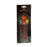 VELA DE ANIVERSÁRIO ESTRELA NEON- SILVER - Imagem 2