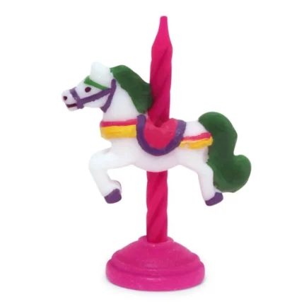 VELA DE ANIVERSÁRIO PONEI C/4UNID - SILVER