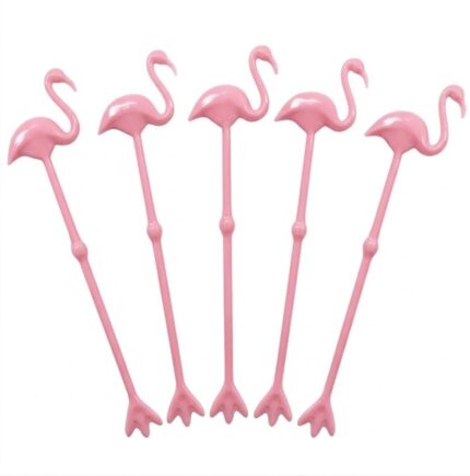 MEXEDOR DE DRINKS FLAMINGO C/ 6UNID