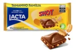 BARRA  DE CHOCOLATE SHOT 80G - LACTA