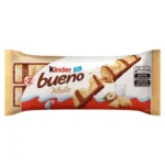 CHOCOLATE KINDER BUENO BRANCO 2UN 39G - FERRERO - Imagem 2