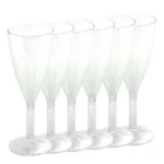 TAÇA SALUT CRISTAL COM 6 UNIDADES - PRA FESTA