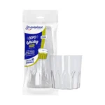 COPO  WHISKY / CAIPIRA 300ML COM 10UN - STRAWPLAST