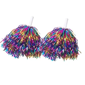 POM POM  COLORIDO 32CM COM 2UN