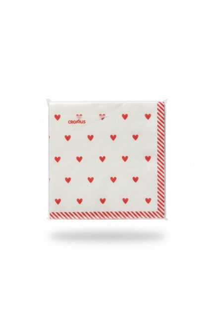 GUARDANAPO DE PAPEL TE AMO 32,5x32,5 COM 20UN - CROMUS