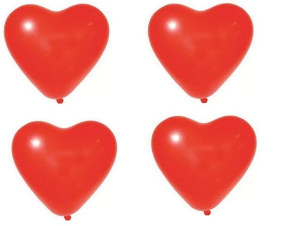 15516866086-balao-coracao-latex-com-20-unidades-numero-11-bexiga.jpg BALÃO DE LATÉX 11 POLEGADAS VERMELHO CORAÇÃO COM 20 UNID- JOY - Imagem 1