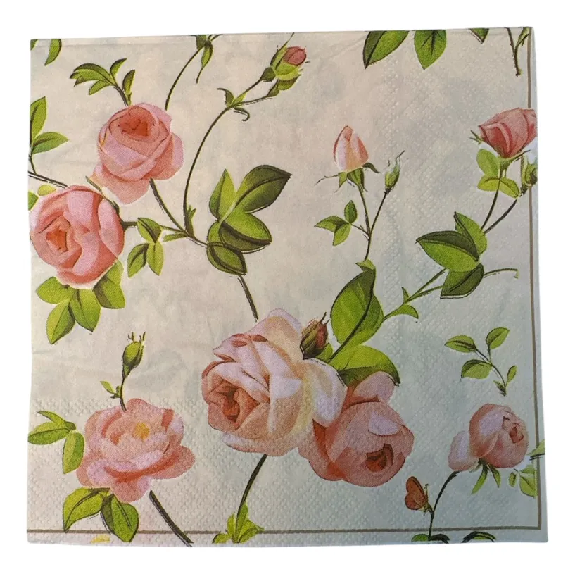 15531210950-d-nq-np-2x-651263-mlb107048197214-022026-f.webp GUARDANAPO DE PAPEL DUPLA CAMADA JARDIM DE ROSAS 33X33 CM C/20 UN - Imagem 1