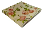 GUARDANAPO DE PAPEL DUPLA CAMADA JARDIM DE ROSAS 33X33 CM C/20 UN - Imagem 2
