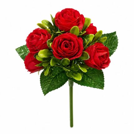 BUQUÊ DE ROSAS COLOMBIANAS VERMELHAS 21CM