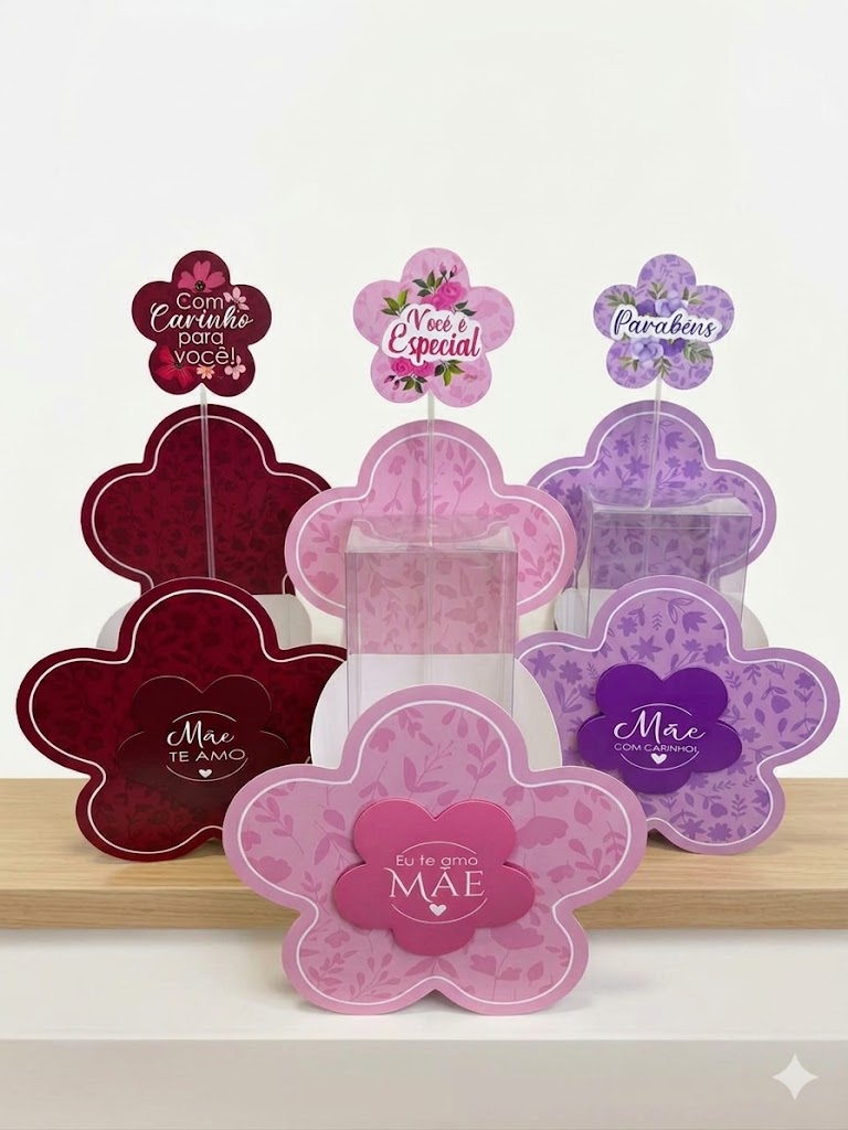 15532970351-a6a14a8b-2ef1-45e7-ac04-ef5b76d13f85.jpg CAIXA BOX FLOR JUDZI - LILÁS - ROSA - OU VERMELHO - Imagem 1