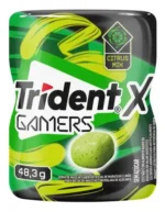 CHICLETES TRIDENT CITRUS GARRAFA 48,3G