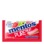 CHICLETES MENTOS PURE FRUIT 5 UNID 8,5GR - Imagem 2